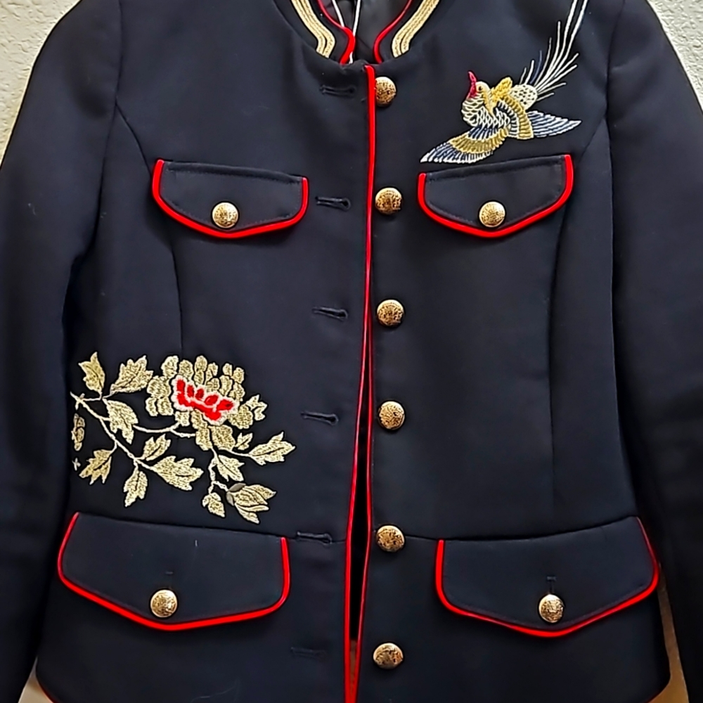 Zara Trafaluc Military- Style jacket